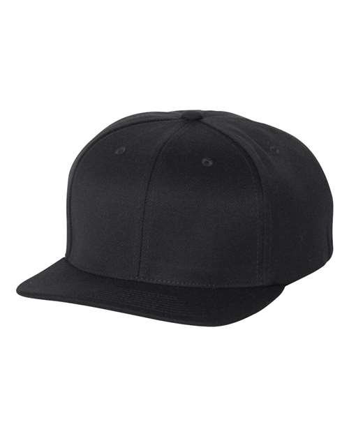 Flexfit 110 snapback cap with flat visor and adjustable fit by MKY Apparels