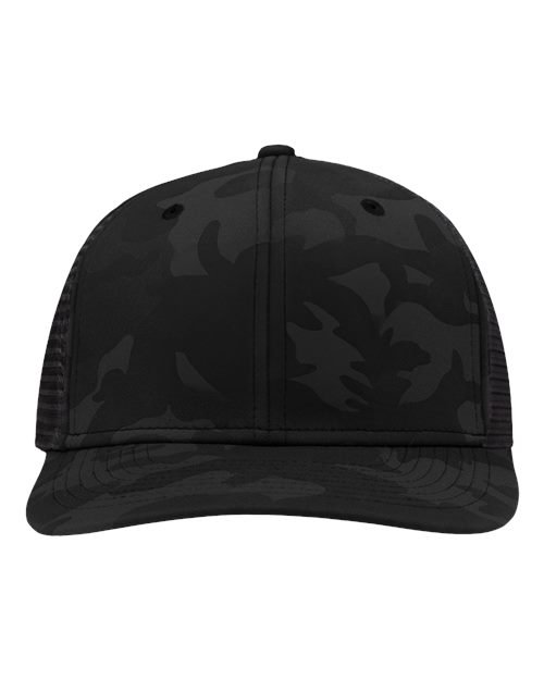 Sportsman traditional lo-pro mesh back trucker fit cap with camouflage design by MKY Apparels