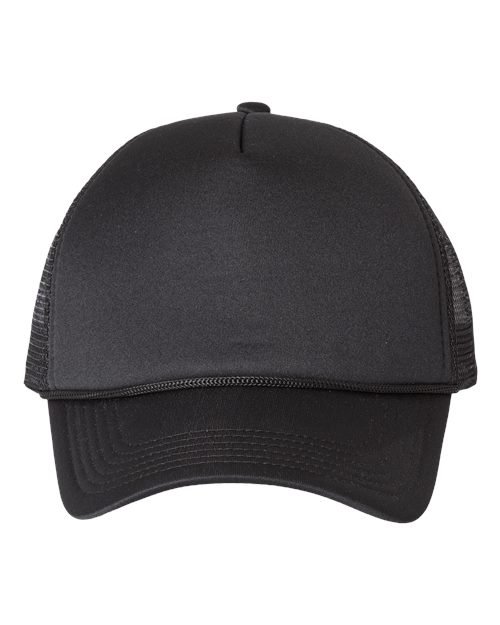 Valucap foam mesh-back trucker cap with curved visor by MKY Apparels