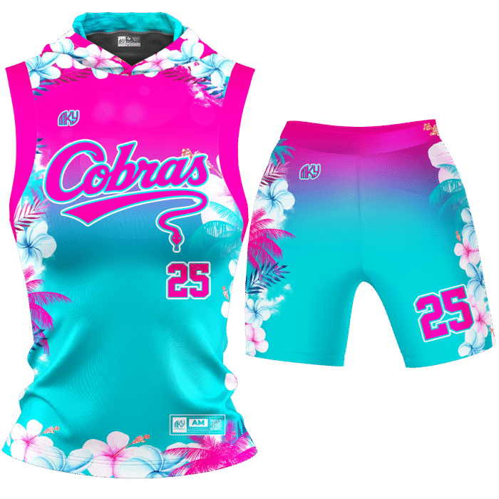 COBRAS GIRLS CUSTOM FLAG FOOTBALL UNIFORMS