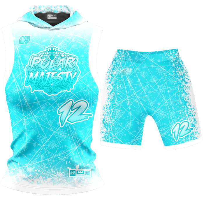 POLAR MAGESTY CUSTOM GIRLS FLAG FOOTBALL UNIFORMS