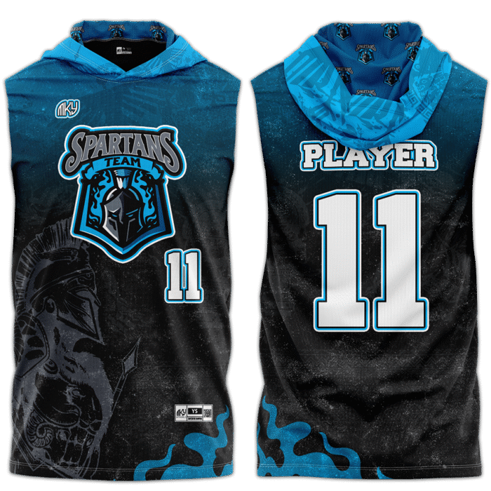 SPARTANS CUSTOM FLAG FOOTBALL JERSEYS