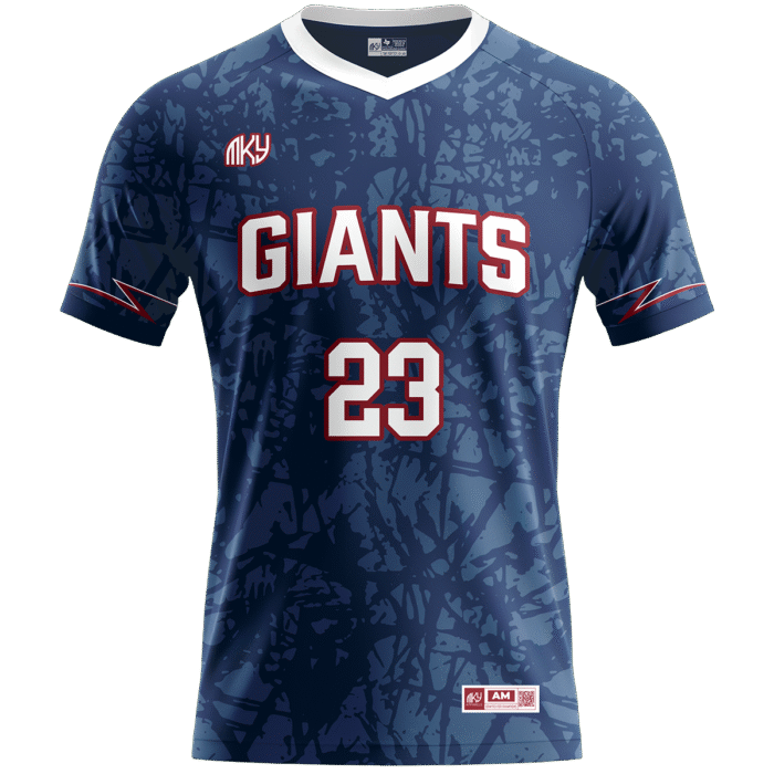 GIANTS CUSTOM MEN'S SHORT SLEEVE VOLLEYBALL JERSEYS