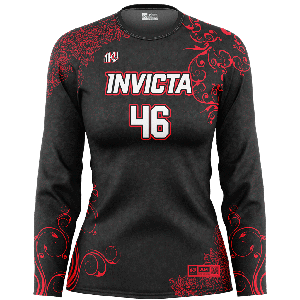 Invicta Women's Custom Long Sleeve Volleyball Jersey | MKY Apparels